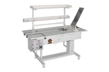 NS-650U-1 氣動(dòng)折衫臺(tái)連物料架