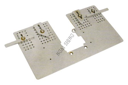 A604-LS-BL 釘領咀鈕盤 (無底梭有底樸)