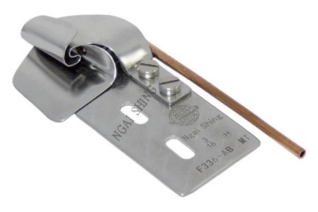 F336-AB 彈弓咀日字埋夾蝴蝶 — 加吹風(fēng)