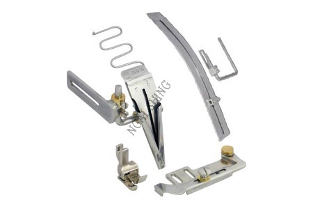 F416 上領落明線捆條蝴蝶（單針平車）