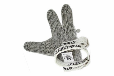 A625-L 鋼絲手套（三指）— 左手