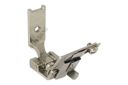 P744-DNL 右傍雙針關(guān)刀落貼壓腳(蝴蝶用)