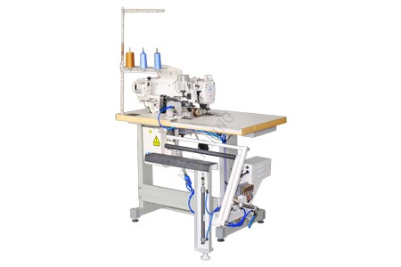 NS-6022-1 襯衫前幅鈕筒切樸器連收料架