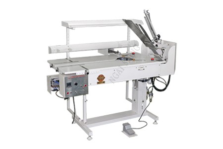 NS-650A-1 半自動折衫臺連折入裝置