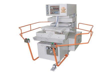 NS-8964F / NS-8965F 自動(dòng)轉(zhuǎn)頭女裝襯衫前幅壓平機(jī) 