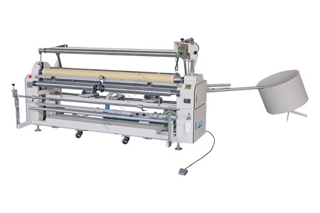 NS-1121 自動對邊縱直紋卷布機