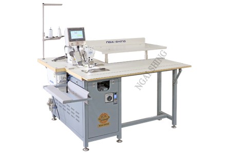 NS-6083J 自動(dòng)襯衫筒縫紉機(jī)連收料架 